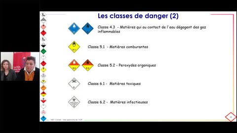 Transport routier de matières dangereuses - Webinaire