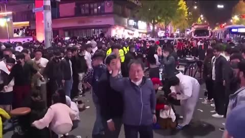 Over 150 killed in South Korea Halloween stampede