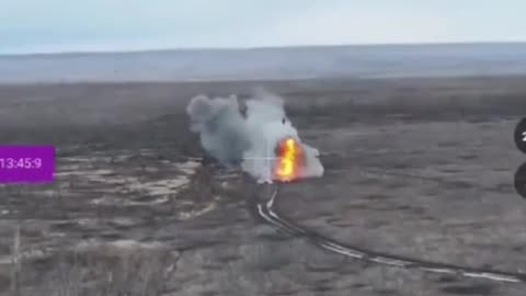 Russian APC Hits a Mine(Insane Detonation)