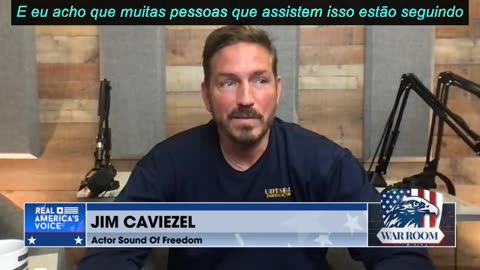 Caviezel Participará De Exibição De 'Som Da Liberdade' Para Presidente Trump...