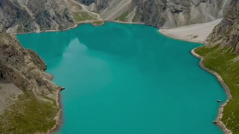 Ili Wusun Ancient Road Paradise Lake Panorama