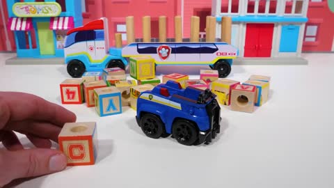 Best ABC Learning Toy Video for Toddlers! Paw Patrol Letter Blocks for Kids!