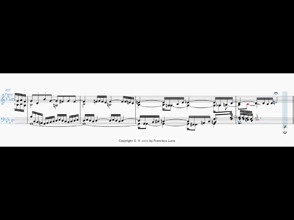 Francisco Luna : Prélude et fugue en do mineur COVID-19 (piano)