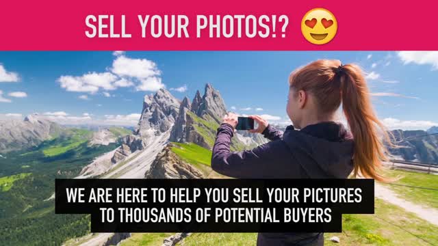 Start Selling Your Photos Today