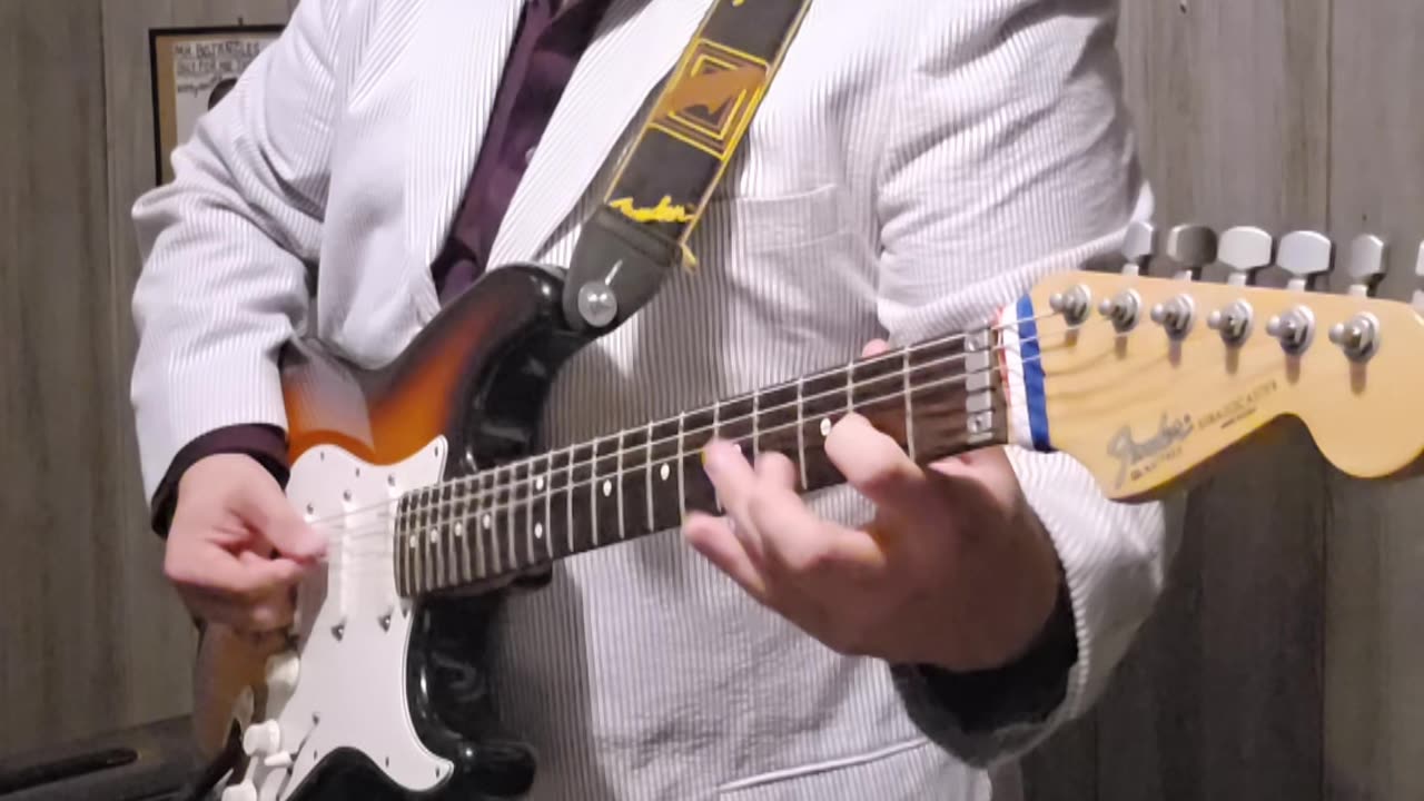 Trent Page plays Bruce Springsteen.