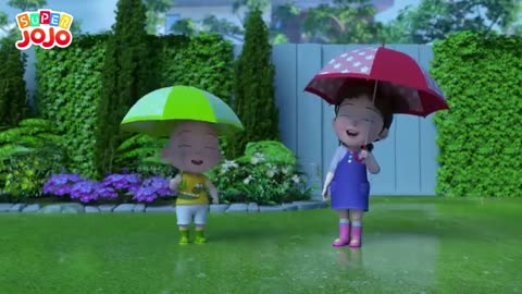 Rain, Rain, Go Away Nursery Rhyme With Lyrics _ Swimming Song + More Nursery Rhy