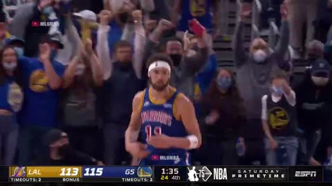 Klay Is Back In His Prime And Destroyed The Lakers With Clutch Threes