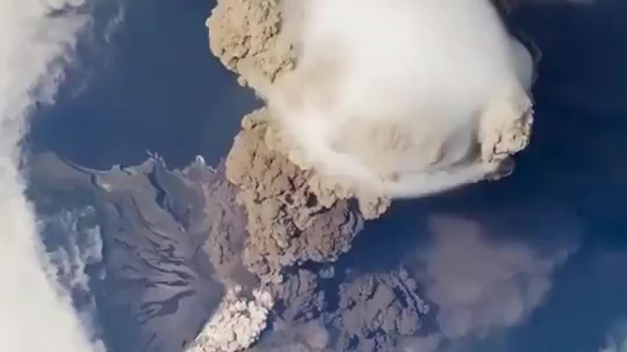 Volcano From Space