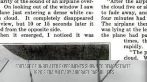 A CENTURY OF CLOUD SEEDING WHICH BEGAN BY SPRAYING “ELECTRIC SAND” FROM AIRPLANES AS DESCRIBED IN 1923 ISSUE OF POPULAR SCIENCE