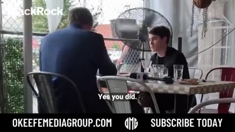 BLACKROCK RECRUITER LOSES IT AFTER GETTING CONFRONTED BY JAMES O'KEEFE