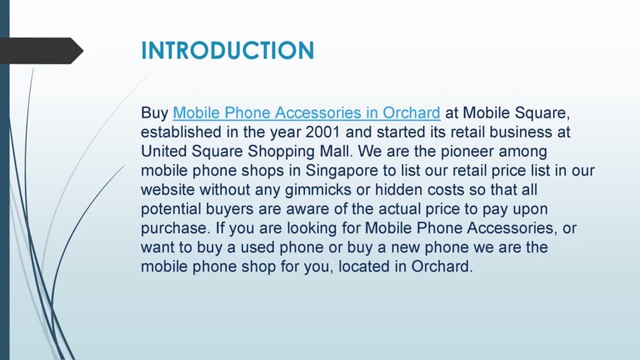 Get the Best Mobile Phone Accessories in Orchard