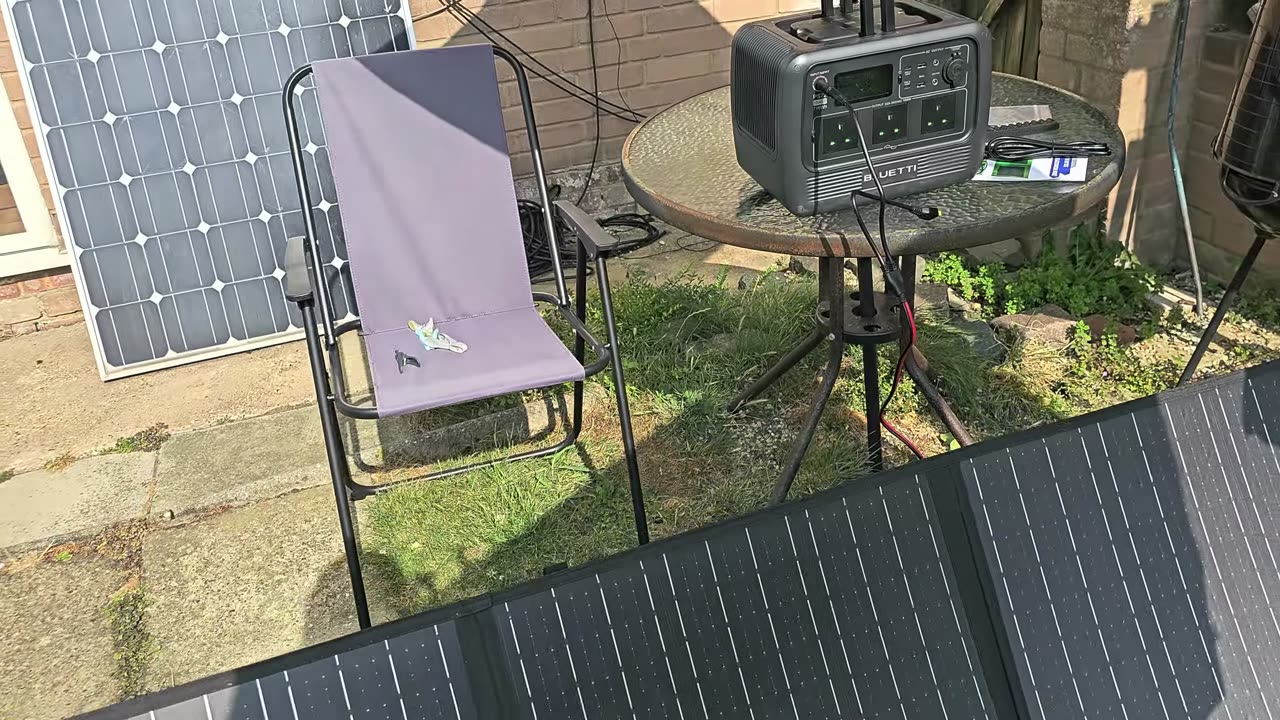 Panana 200W Foldable Solar Panel 18V Portable Solar Cell Charger with 10-in-1 DC Connectors upgrade