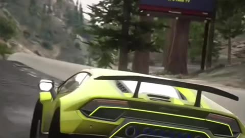 Yellow Lamborghini entry