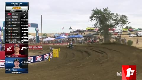 Cairoli Gets Off the Line But Tomac & Sexton Steal the Show | 2022 Hangtown 450 Moto 2