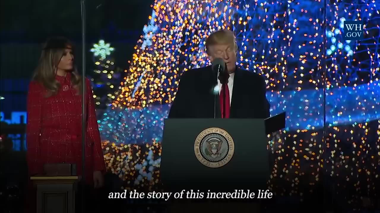 MERRY CHRISTMAS! president-Donald Trump