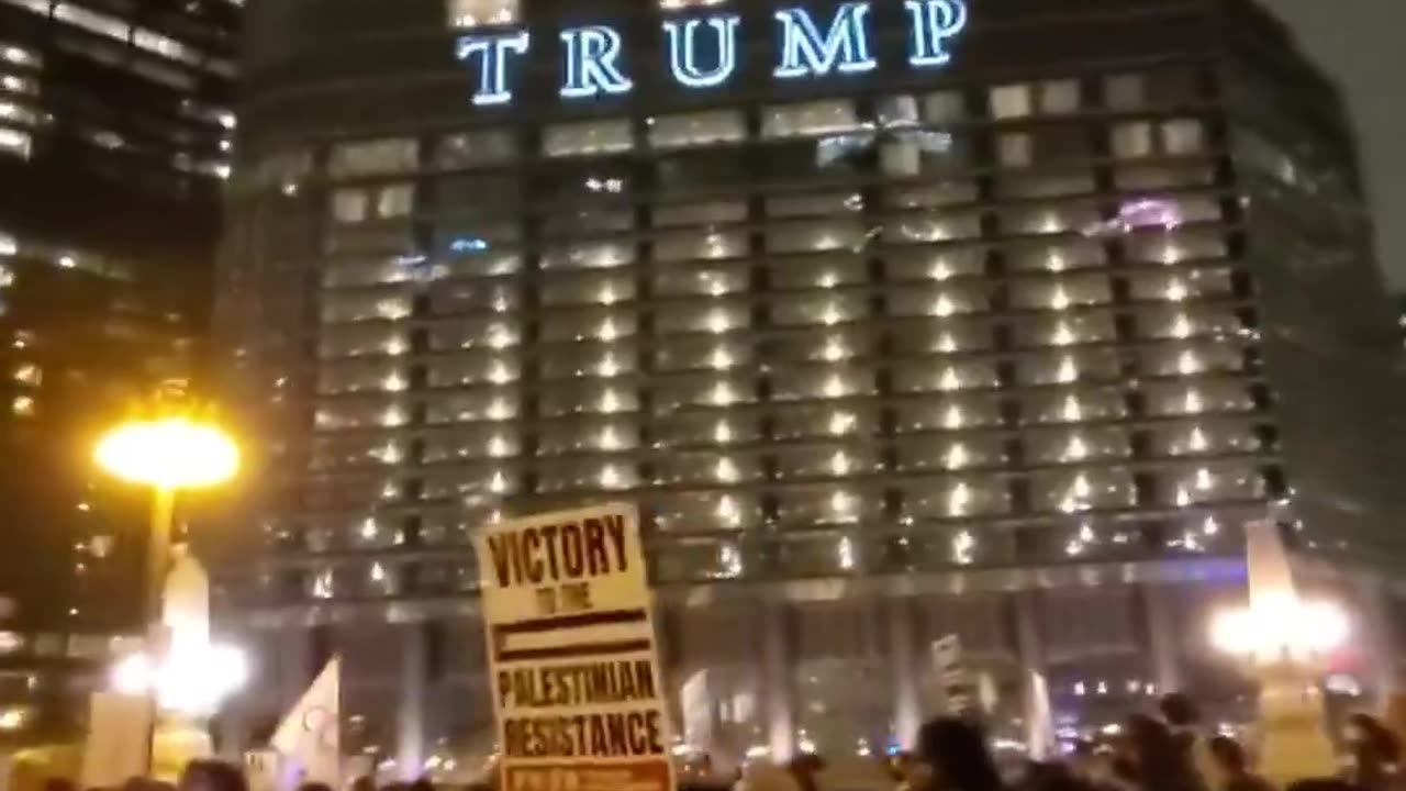 Massive Anti-Trump Protest is underway and have gathered in Chicago