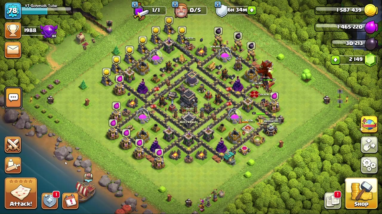 Day 77 of Clash of Clans. [#clashofclans, #coc, #day77]