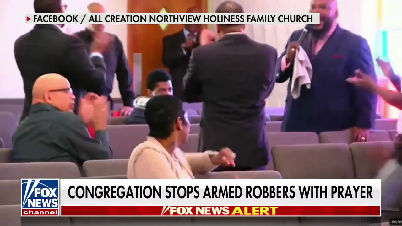 Church Pastor Stops Armed Robbers In The Congregation By Asking Permission To Pray For Them