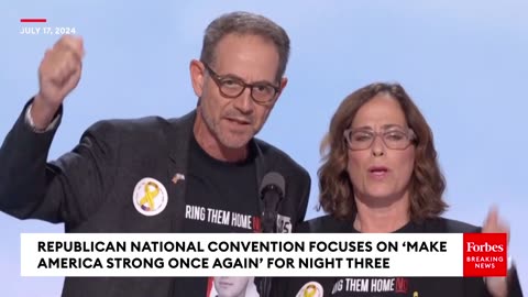 'Bring Them Home Chant' Breaks Out At The RNC While Parents Of American Held Hostage In Gaza Speak