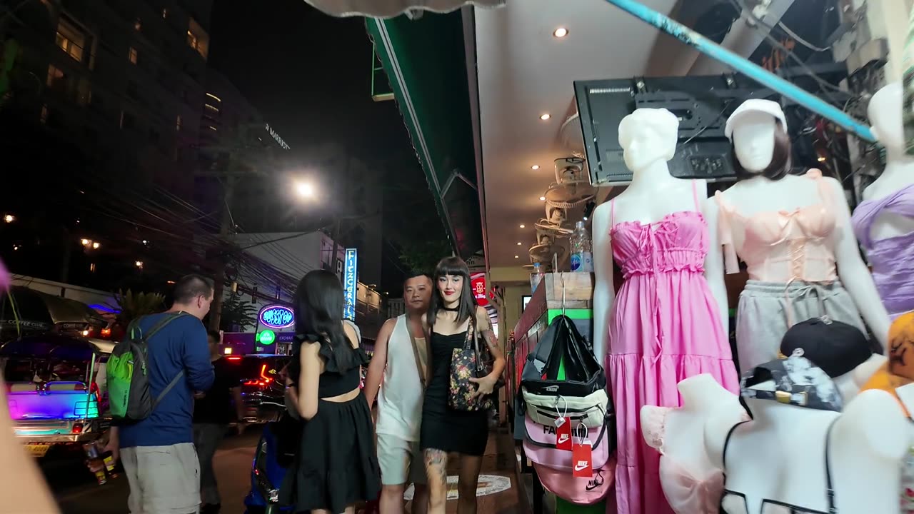 Thailand Bangkok, SUKHUMVIT SOI 7 alley + clips from soi nana 2024