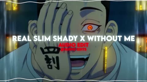 Eminem - The Real Slim Shady X Without Me [ Edit Audio ]