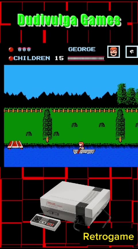 Friday the 13th Nintendo 8-bit game part 7 #gaming #shortgaming #dudivulga