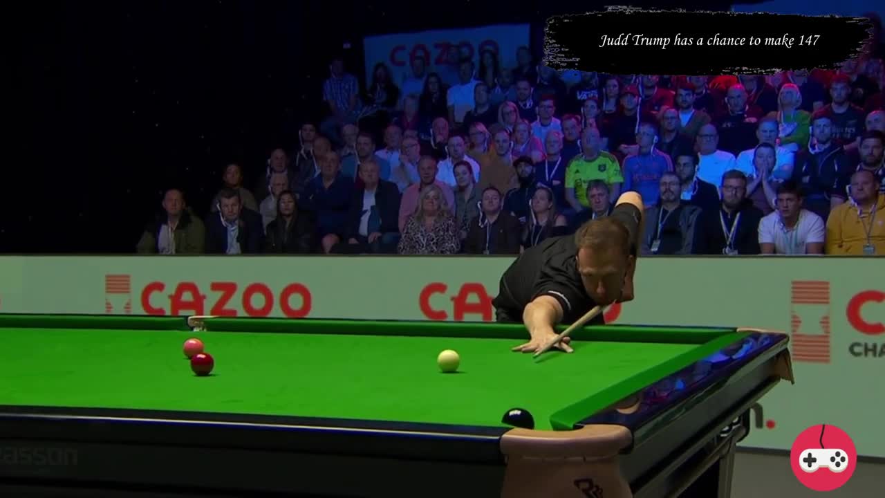 SNOOKER JUDD TRUMP MAKES 147 IN THE FINAL VS RONNIE O'SULLIVAN - CHAMPION OF CHAMPIONS 2022 - FINAL