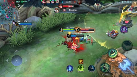 mobile legend with hero akai