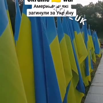 AMERICAN CEMETERY IN UKRAINE FOR FALLEN AMERICAN SOLDIERS