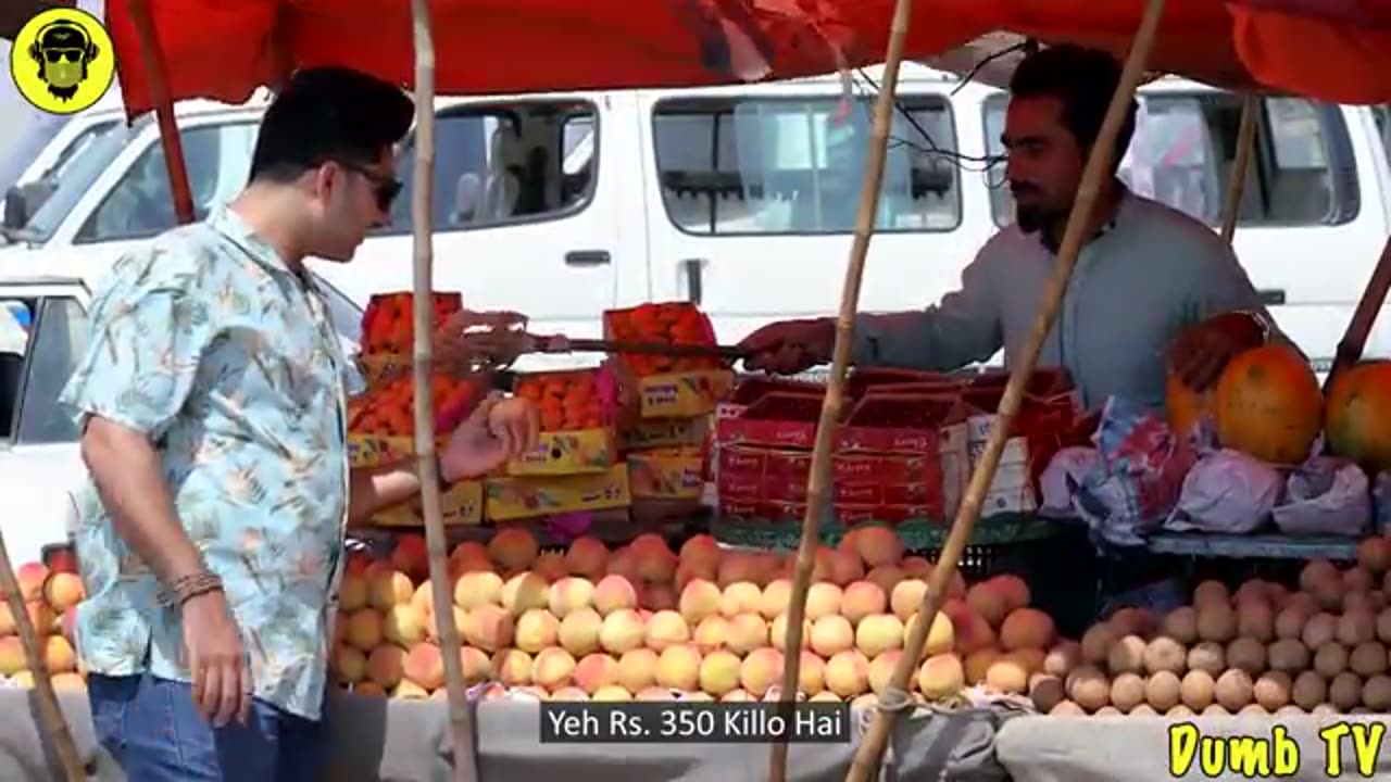 Eating Fruits Without Money Prank (Part 5) - Dumb TV