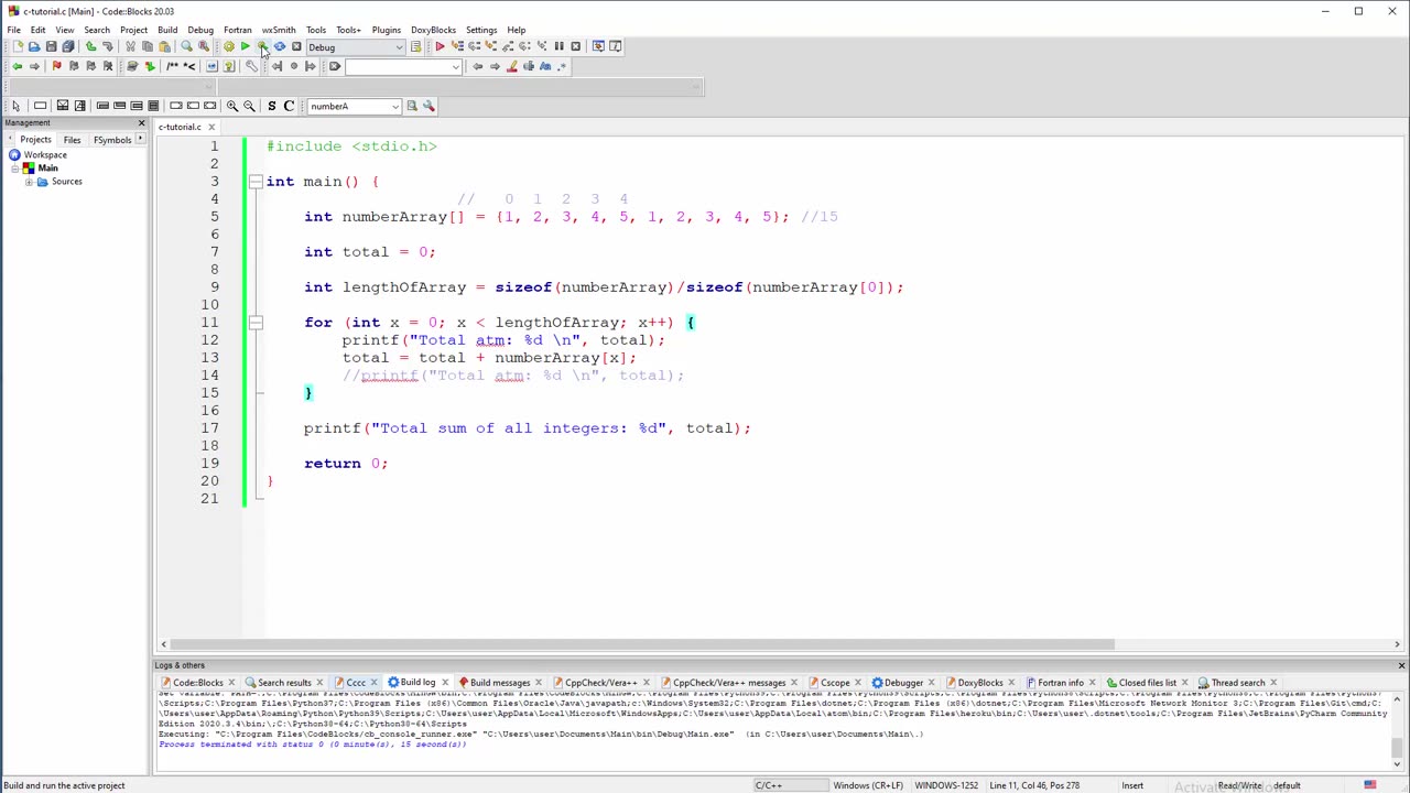 C Program - Bubble Sort sa While Petljama - Sortiranje Nizova