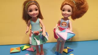 Doll Ddakji DIY - How to make doll Ddakji with origami paper