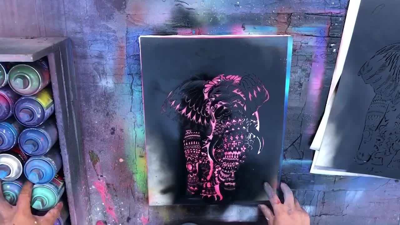 HYDRO DIPPING - Pink Elephant