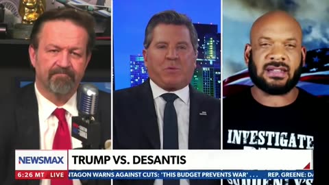 Ron DeSantis has embarrassed himself all week. Sebastian Gorka with Eric Bolling