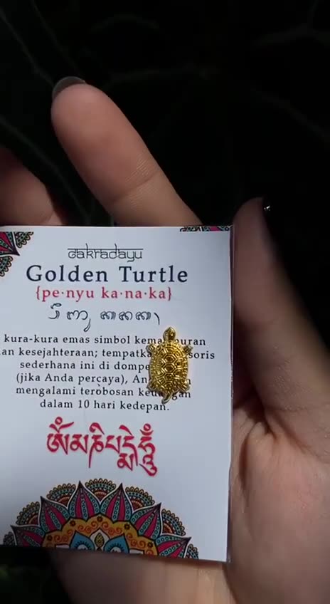 Unique and Elegant Turtle Jewelry for Your Bracelet Collection - Golden Turtle Charm Kanaka Asakusa