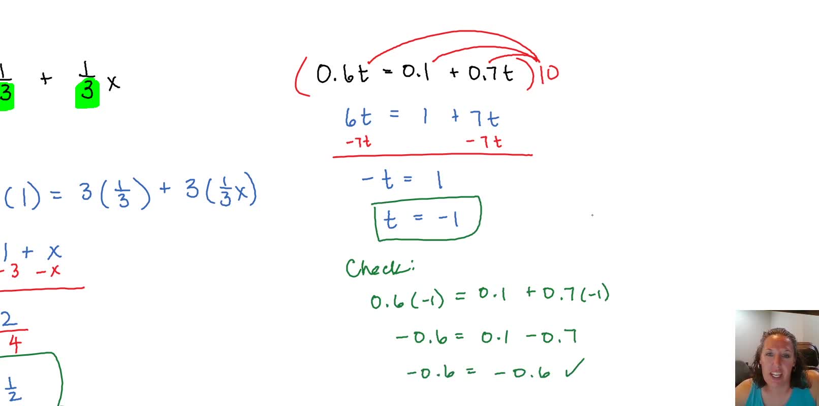 Solving Linear Equations