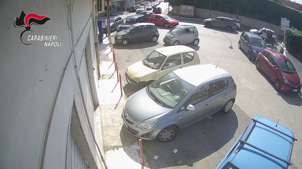 Afragola, ecc come il carabiniere libero dal servizio ha catturato il rapinatore
