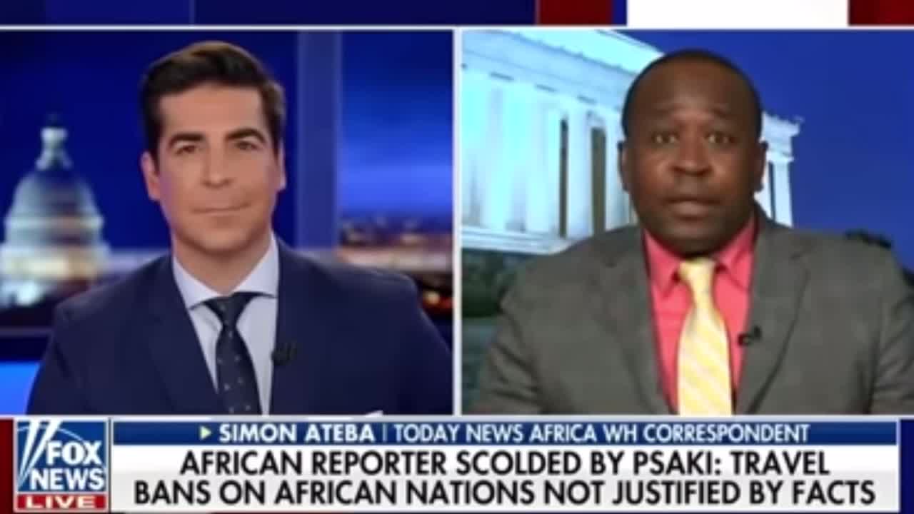 AFRICAN JOURNALIST: I thought FoxNews was racist and hates black people.