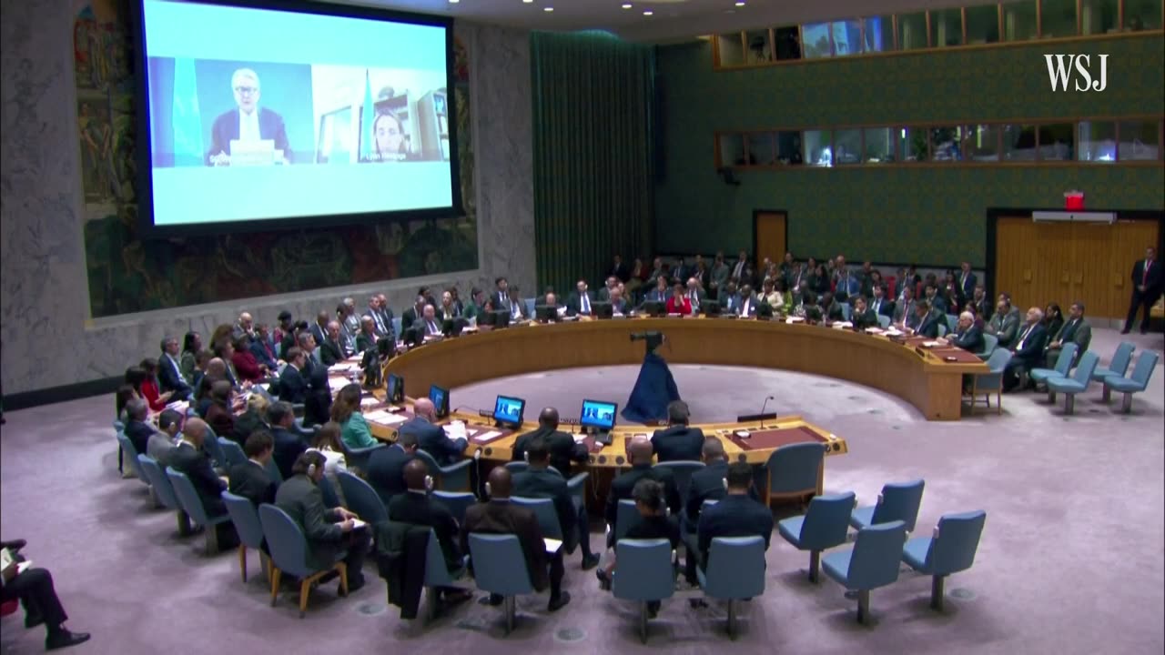 U.N. Security Council Holds Open Debate on Situation in Israel, Gaza | WSJ News