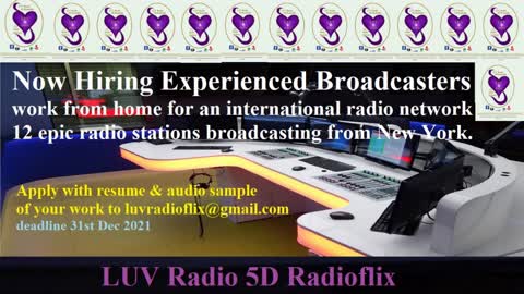 International recruitment open to everyone on the planet