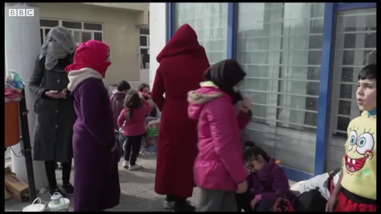 BBC News "Clashes on the Turkey/Greece border"