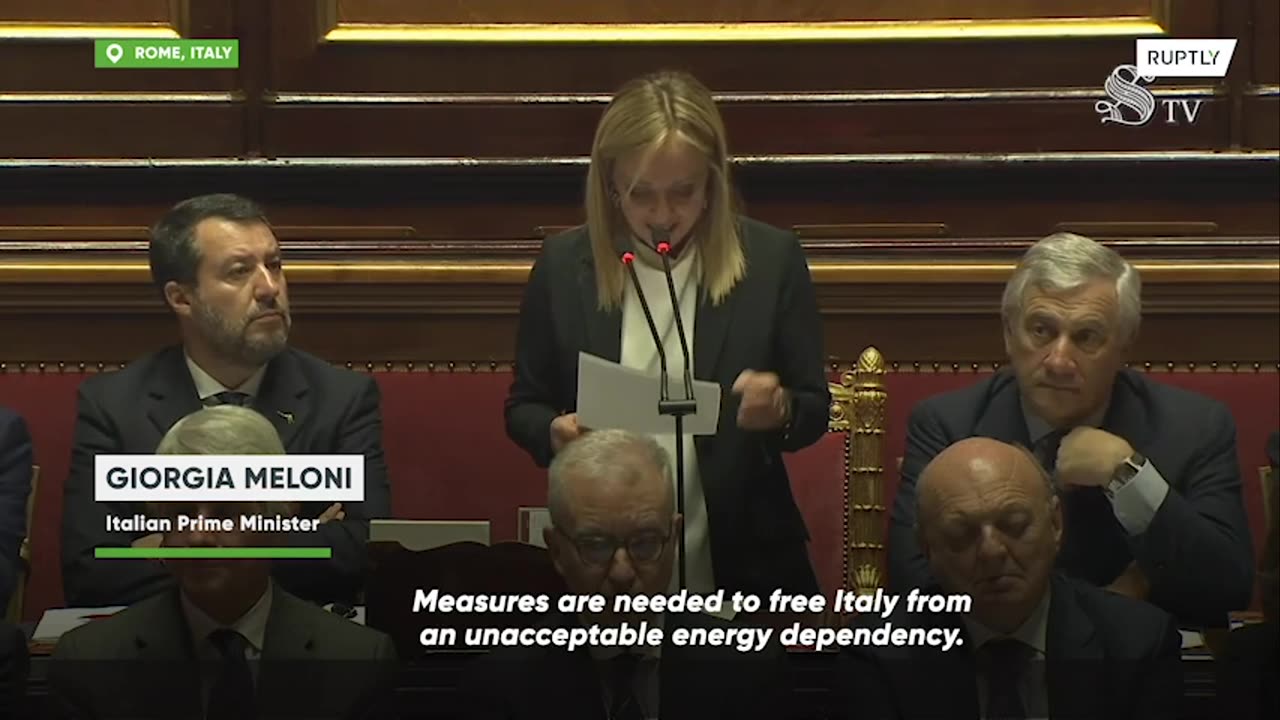 PM Meloni backs domestic gas extraction to 'free Italy