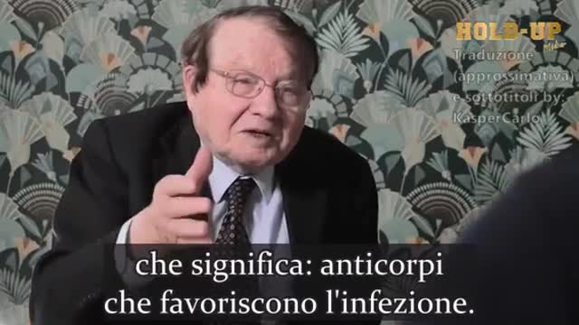 LUC MONTAGNIER ,PREMIO NOBEL PER LA MEDICINA !