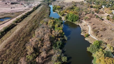 Dells river park #1 drone video