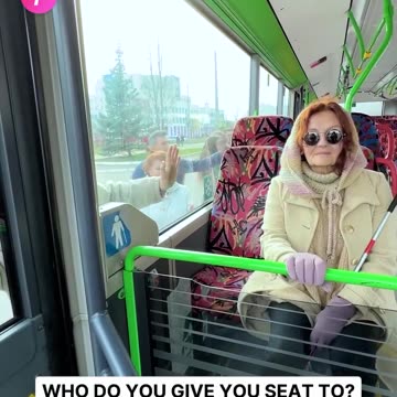 This bus driver teaches passengers a lesson in compassion..