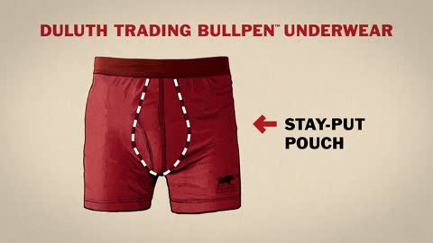 Duluth Trading TV Commercial Bullpen™ Underwear - Untethered 15