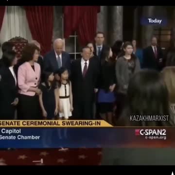 Biden Sniffing Young Women Like Fresh Meat.