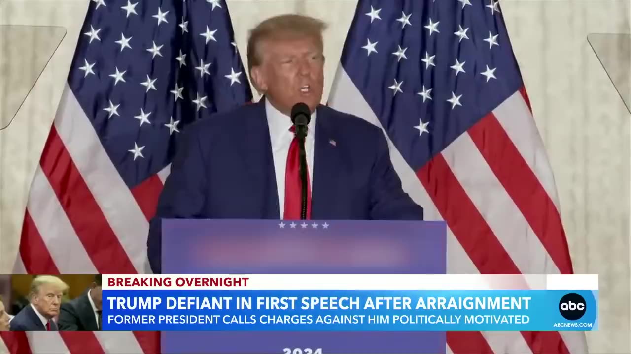 ABC Decides To Blur Out "TEXT TRUMP TO 88022" Message