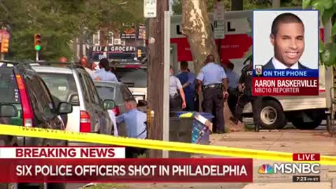 Six officers wounded in Philly