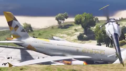Airbus A380 aircraft engine fire, emergency landing